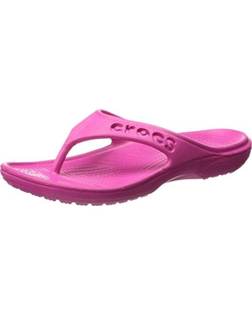 Crocs™ Pink And Baya Flip Flop