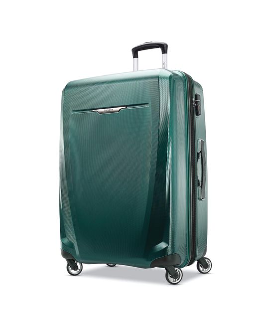 Samsonite Green Winfield 3 Dlx Hardside Expandable Luggage With Spinners