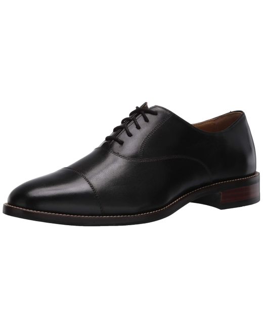 Cole Haan Black Lenoxford Hill Cap Toe Oxford Ford for men