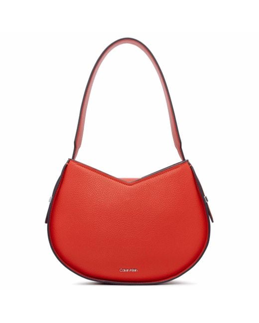 Willow Demi Shoulder Bag Calvin Klein de color Red
