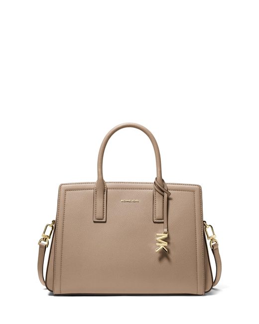 30R5G9IS6L-115 MD SATCHEL Bag Mujer BIRCH Tamaño OS Michael Kors de color Natural