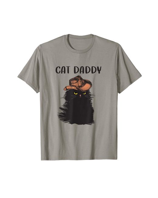 Caterpillar Father's Day 2023 Cat Dad Gifts For Meow Cat Daddy Tshirt