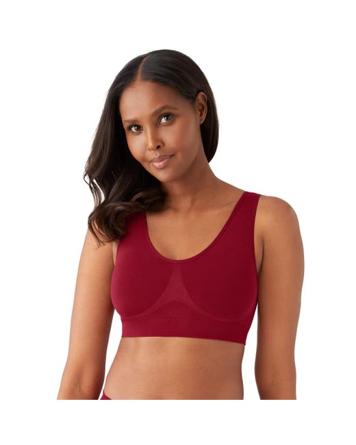 Wacoal Red B-smooth Wide Strap Bralette