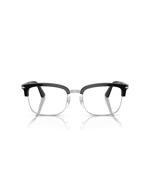 Persol Black Po3340v Lina Rectangular Prescription Eyewear Frames for men