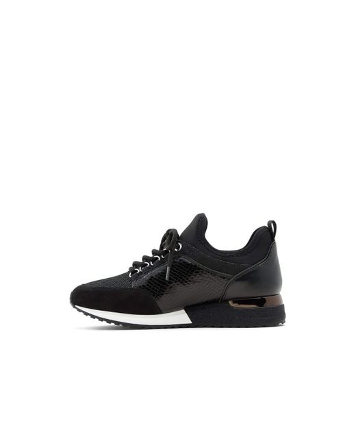 ALDO Courtwood Fashion Lace-up Sneaker in Black - Lyst