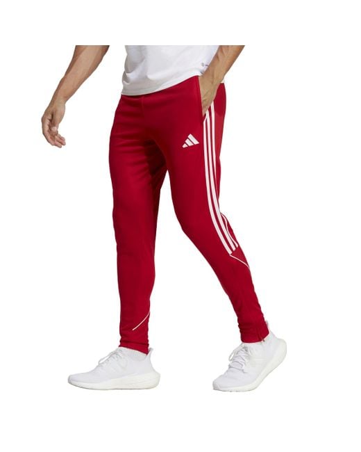 Adidas Red Big Tall Tiro '23 Pants for men