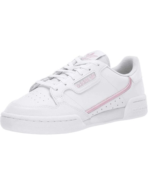 adidas Originals Rubber Continental 80 - White/pink - Save 55% - Lyst
