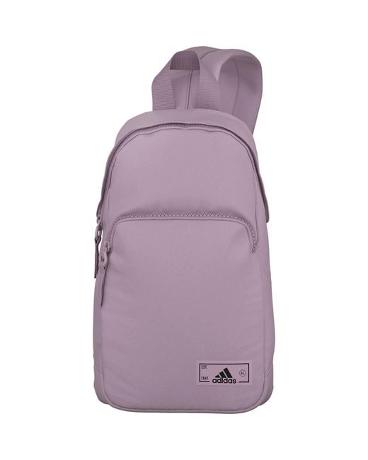 adidas Adult Essentials 2 Sling Crossbody Bag in Purple | Lyst