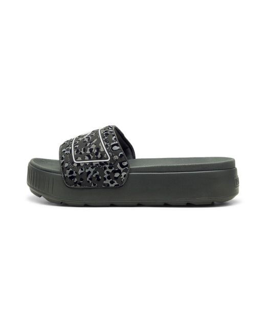 PUMA Black Karmen Slide Sandal