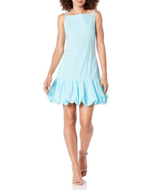Trina Turk Blue Cherish Mini Dress