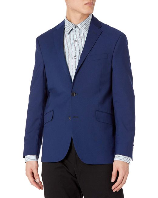Cole Reaction Technicole Stretch Slim Fit Suit Separate Blazer