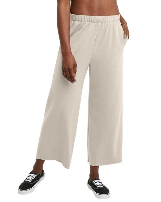Hanes Natural Originals French Terry Wide Leg