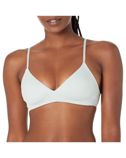Hanes White Eco Luxe Lightly Lined Wirefree Dhy207