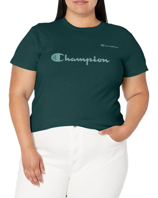 Champion Green Womens Classic Tee