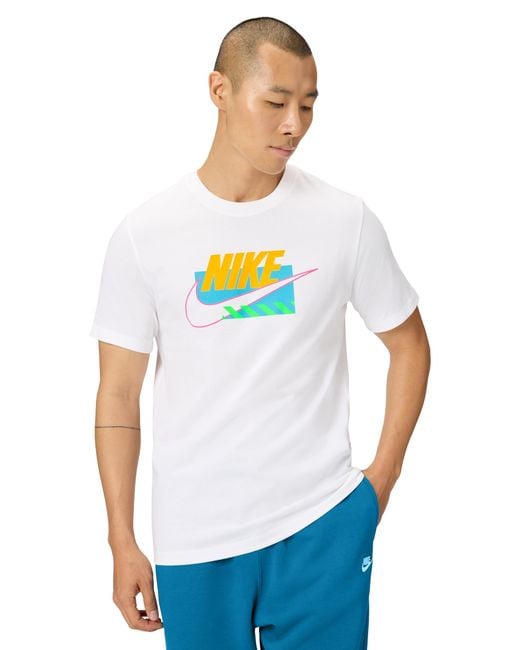 Nike White Sportwear T-shirt Futura for men