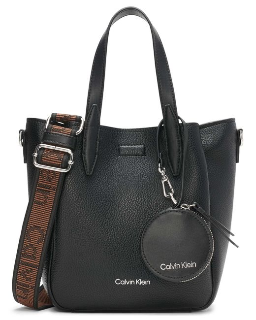 Calvin Klein Leather Millie Novelty Mini Bag Crossbody in Black Lyst