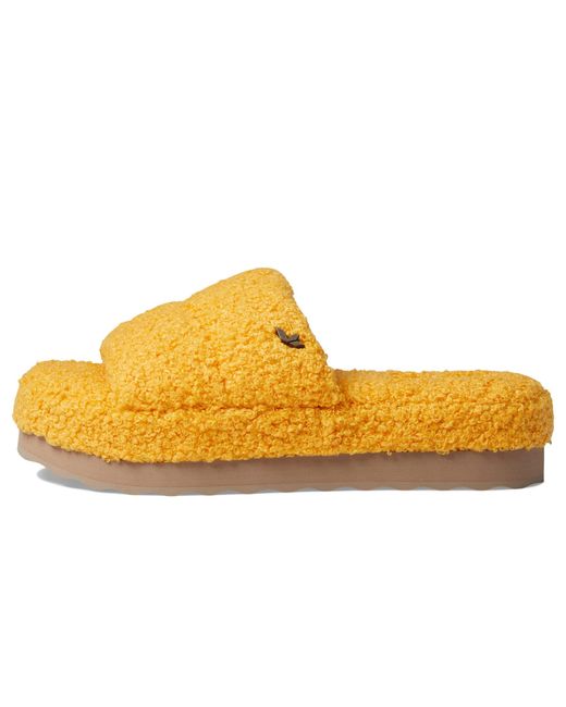 Ugg Yellow Peachee Slide Slipper
