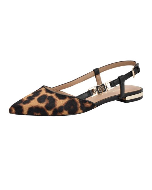 Guess Brown Franie Ballet Flat