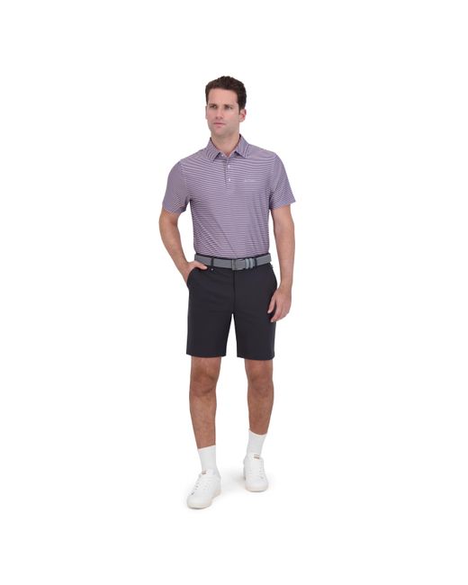Ben Sherman Blue Athletic Performance Short Sleeve Polo Golf Shirt for men