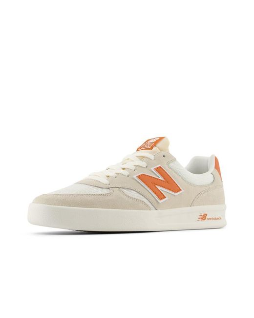 New Balance White Ct300 V3 Sneaker for men