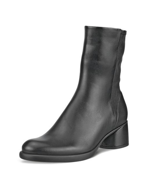 Ecco Black Sculpted Lx 35 Mm Ankle Mid Boot