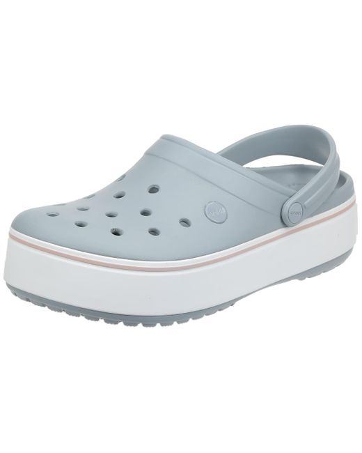 Crocs™ Apple And Crocband Clog | Platform Shoes in Gray | Lyst