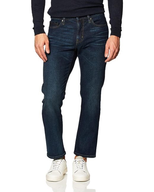 Jeans con Taglio Dritto Uomo di Amazon Essentials in Blue da Uomo