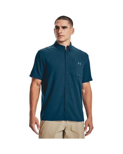 Under Armour Blue Drift Tide 2.0 Short-sleeve T-shirt for men