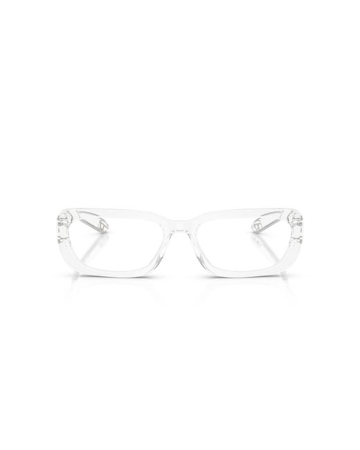 DIESEL Black Dl4012 Rectangular Prescription Eyewear Frames