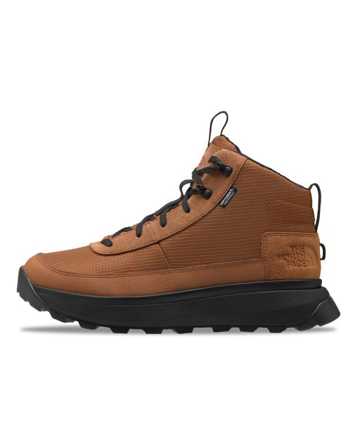 The North Face Brown Bergen Mid Waterproof Hiking Boot for men