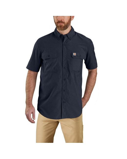 Carhartt Blue Force Relaxed Fit Lightweight Short-sleeve Shirt for men