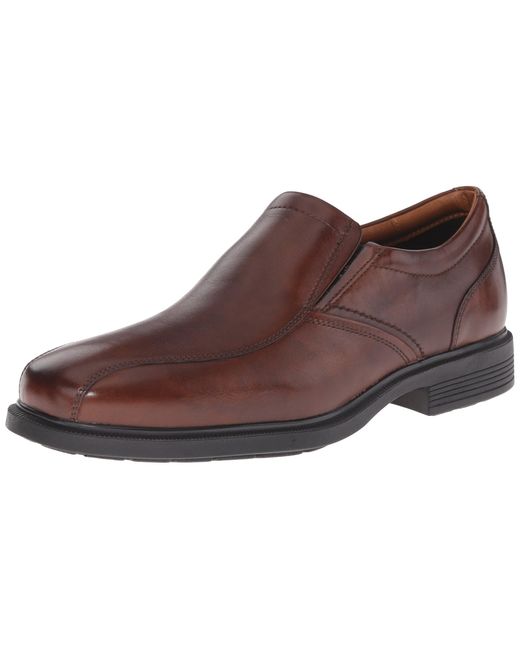 rockport dressports luxe bike toe slip on