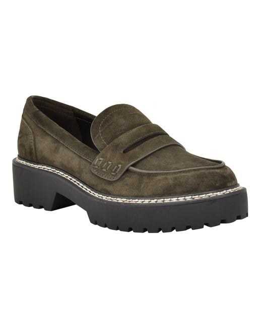 Calvin Klein Brown Suzie Loafer