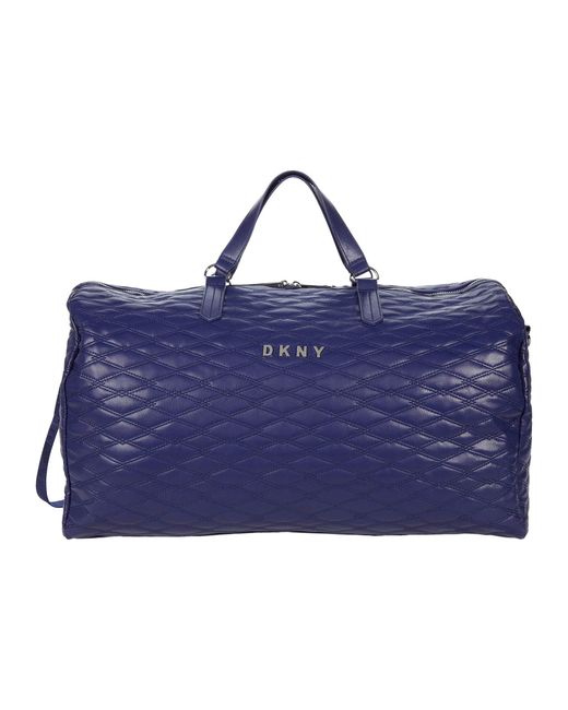 DKNY Quilted Softside Luggage in Indigo (Blue) Lyst