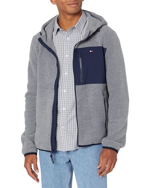gray tommy hilfiger jacket
