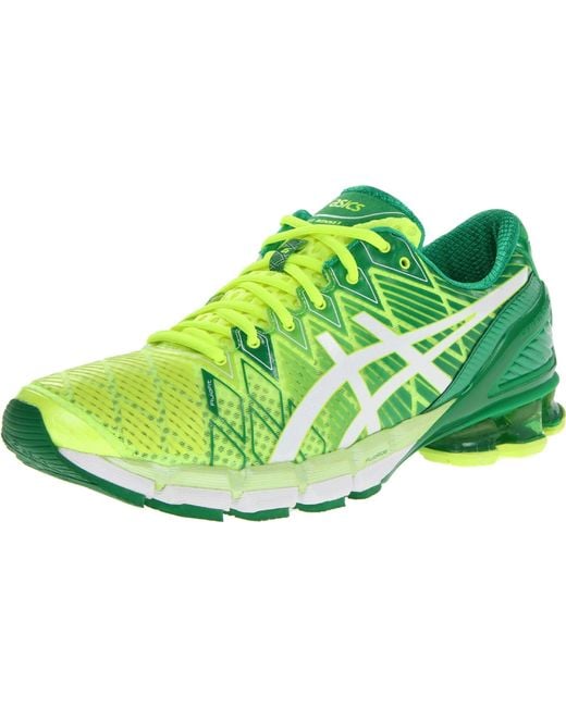 Asics Gel-kinsei 5 Running Shoe,flash Yellow/white/green,13 M Us for Men |  Lyst