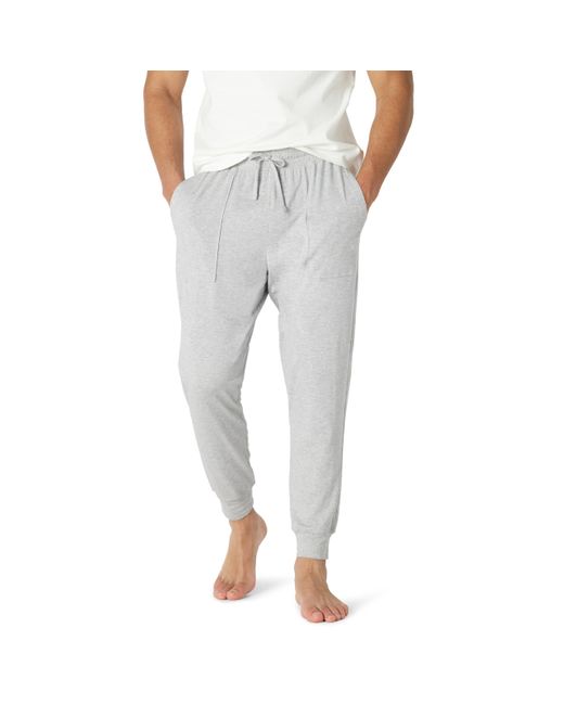Pantalon De Jogging Ou De Pyjama en Tricot De Coton Mélangé Amazon Essentials pour homme en coloris Gray
