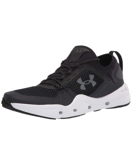 Under Armour Synthetic Mens Micro G Kilchis Sneaker in Black White