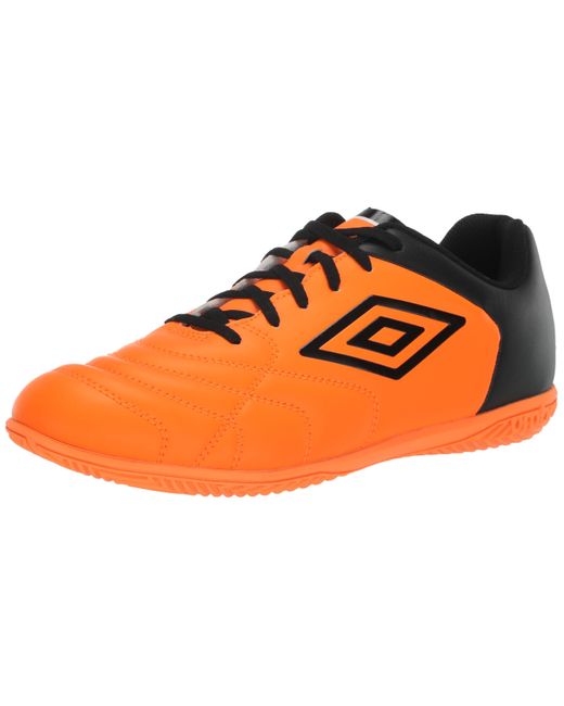 Umbro Orange Classico Xi Ic Indoor Soccer Shoe for men