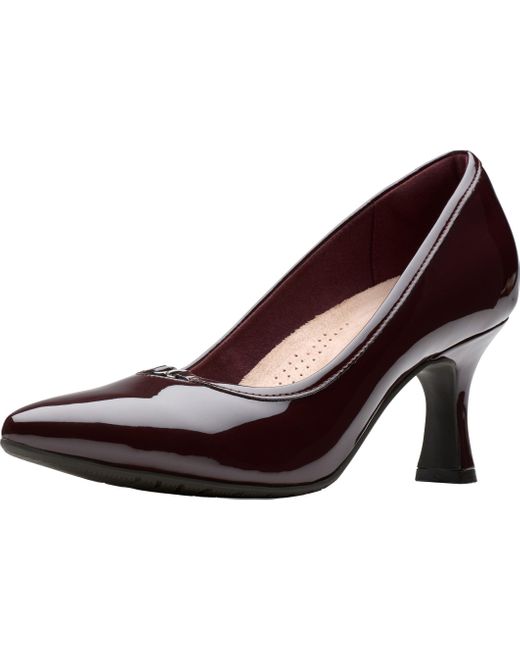 Clarks Brown Kataleyna West Pump