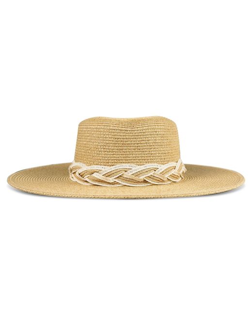 Lucky Brand Natural Summer Wide Brim Panama Adjustable Hat