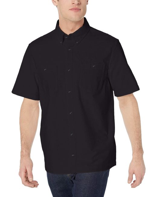 calvin klein short sleeve button down