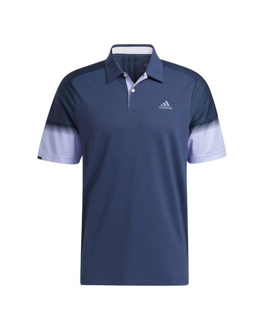 Adidas Blue Sport Performance Heat.rdy Polo Shirt for men