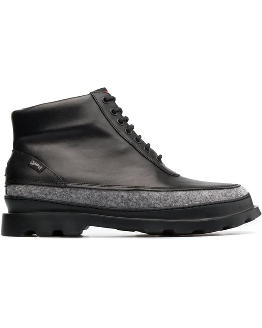 Camper Black Brutus Ankle Boot for men