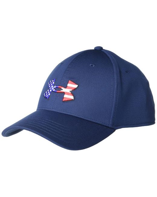 Under Armour Blue Freedom Blitzing Hat for men