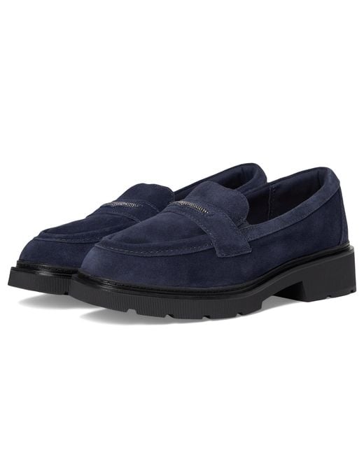 Clarks Blue Lauryl Step Loafer