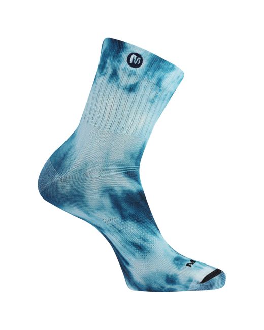 Merrell Blue Trail Running Lightweight Socks- Anti-slip Heel And Breathable Mesh