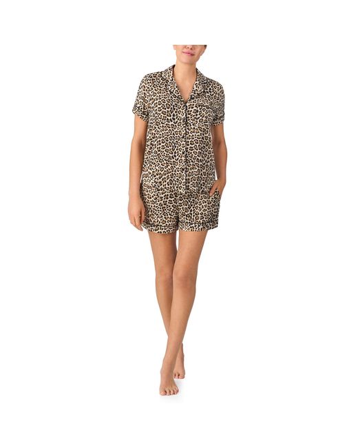 Kate Spade Multicolor Short Bottoms Pj Set