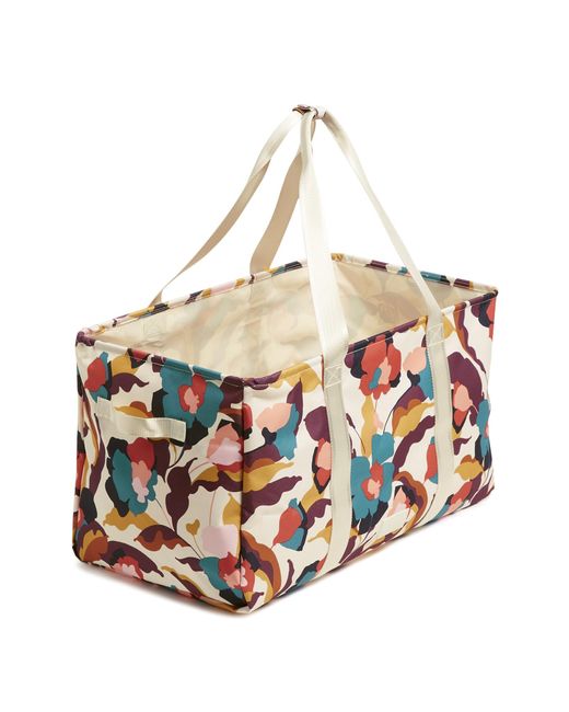 Vera Bradley Multicolor Recycled Lighten Up Reactive Large Car Tote