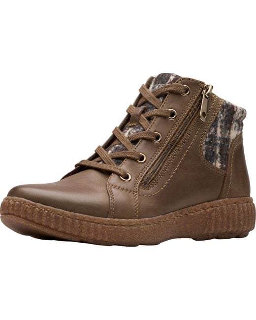 Clarks Brown Caroline Spice -Stiefelette